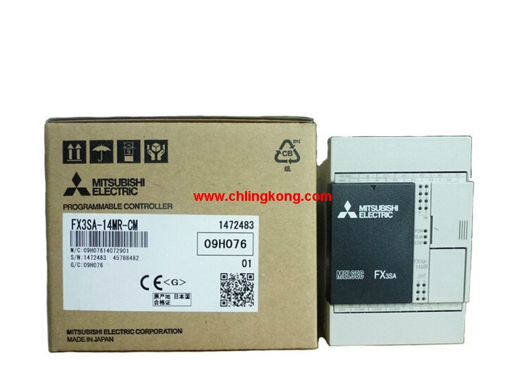 三菱 PLC FX3SA-14MR-CM