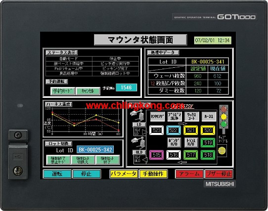 三菱 8.4英寸觸摸屏 GT1562-VNBA