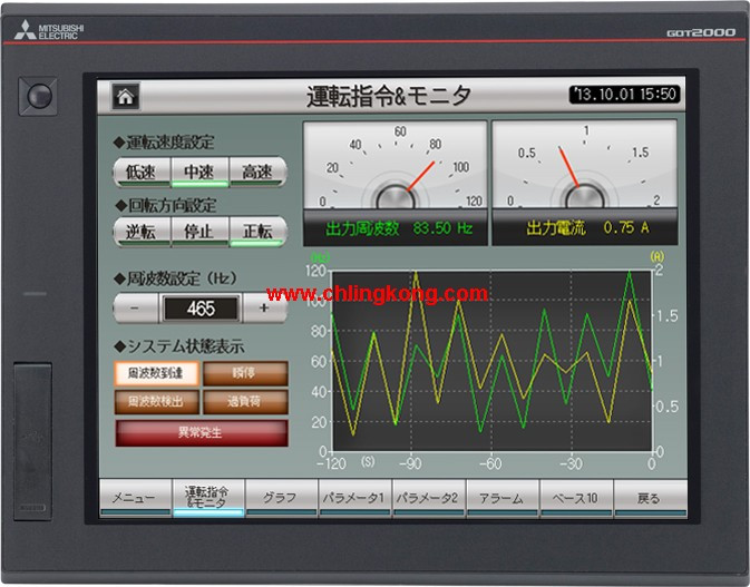 三菱 12.1英寸觸摸屏 GT2712-STBA