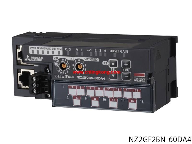 三菱 模數型遠程模擬輸出模塊 NZ2GF2BN-60DA4